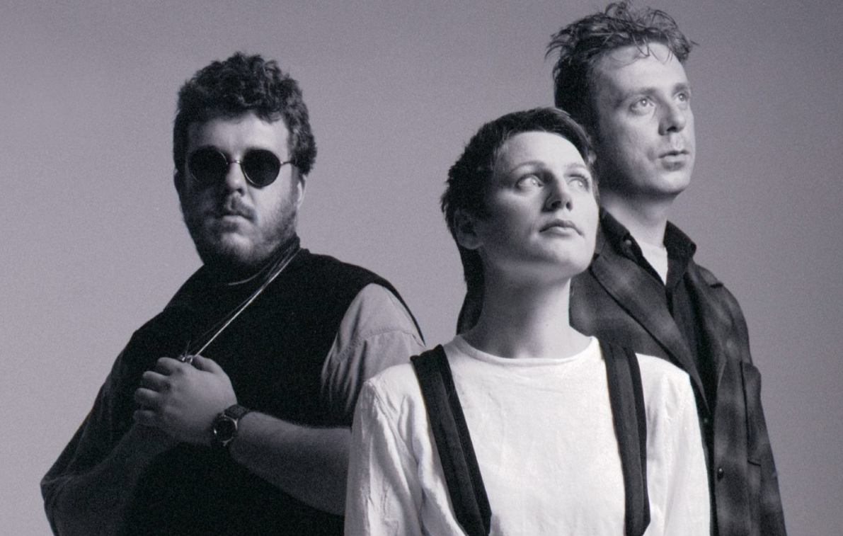 Cocteau Twins band members Robin Guthrie, Elizabeth Fraser and Simon Raymonde
